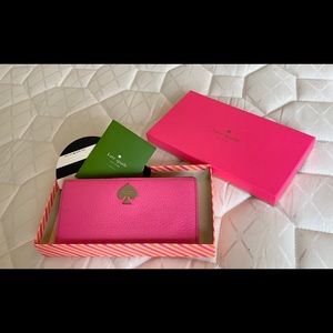 Hot Pink Kate Spade Wallet